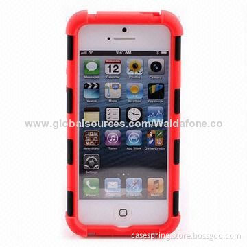 Hybrid Case for iPhone 5G/5S, ODM and OEM Orders Welcomed